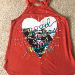 NWOT No Boundaries Good Vibes & Wild Times Tank M